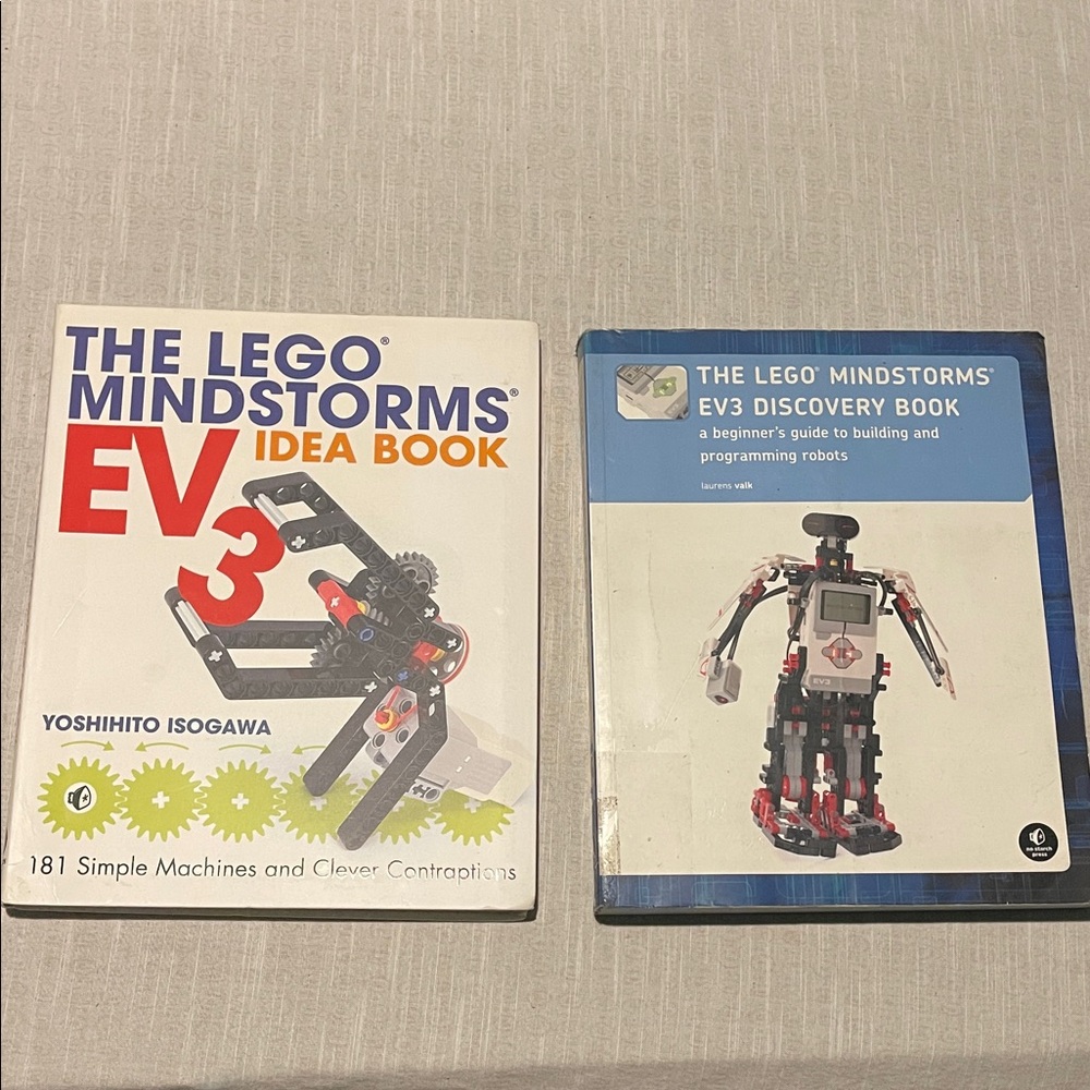 LEGO MINDSTORMS EV3 Idea and Discovery Books, Lot of 2 Books!